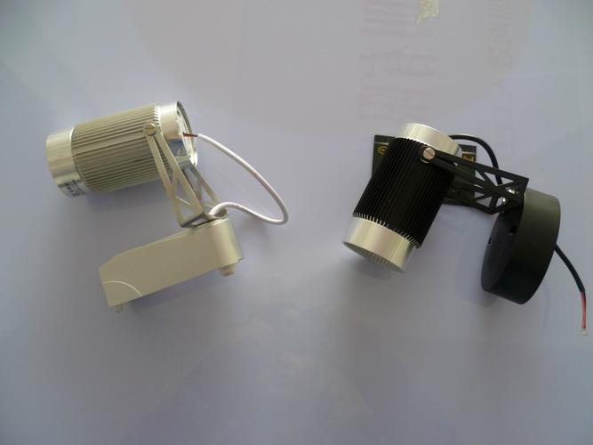 厂家生产批发直销led灯具3wled射灯220v12v-80v轨道射灯led轨道灯